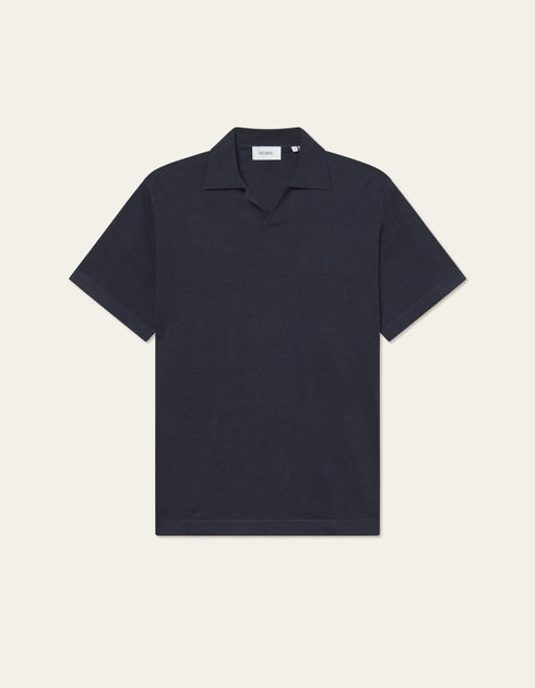 LES DEUX EMMANUEL KNIT POLO